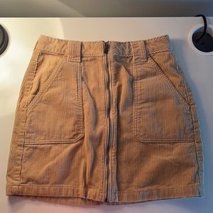 Yellow Hollister Ultra High-Rise Skirt